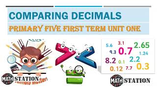 Decimals  comparing decimals part 4  primary 5 first term unit 1 [upl. by Roche64]