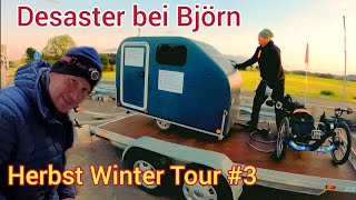 15 Prozent Steigung mit 370 kgHerbstWinter Tour 3 [upl. by Ronda]