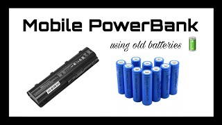 How to convert old laptop battery into a 24000mAh mobile power bank  😱😱 [upl. by Edd]