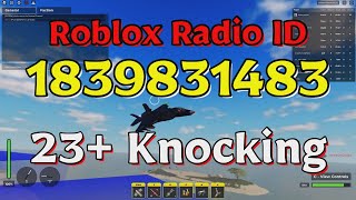 Knocking Roblox Radio CodesIDs [upl. by Sella]