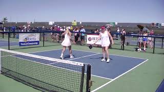 2024 Pickleball Alberta Provincials  GOLD  Womens Doubles Skill 35 Age 5 to 49 [upl. by Nasia]