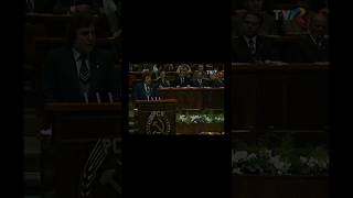 Adrian Paunescu laude pentru Ceausescu Un vizionar realist Congres PCR 1979 Sala Palatului [upl. by Ylyl676]