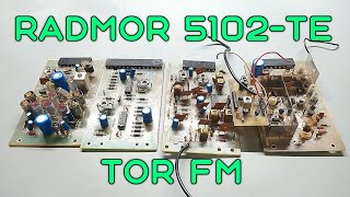 RADMOR 5102TE Tor FM przestrojenie i pomiar po [upl. by Garibald984]