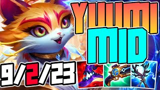 YUUMI MID IS A LEGIT STRAT FULL AP YUUMI [upl. by Dnob]