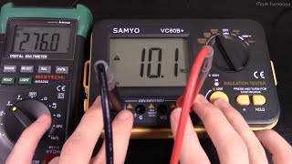 Teardown and Review of the VC60B Insulation TesterMegohmmeter [upl. by Mallina]