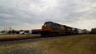 Evening NORTHBOUND CINDES Long CSX Mixed Freight Train 09202024 [upl. by Tuddor]