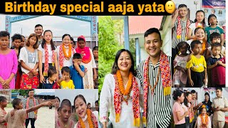 AJA HAMI LA MAYA GAR MA YASARI BIRTHDAY CELEBRATION GARIM🥰❣️ [upl. by Mannuela]