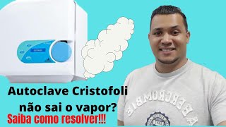 autoclave Cristofoli não sai o vapor Saiba como resolver cristofoli [upl. by Ahsiloc]