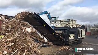 NEW Terex Ecotec TDS 825 slow speed shredder [upl. by Marva]