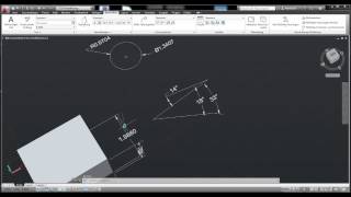 AutoCAD 2013 Wie Bemaßung ich in AutoCAD Teil 2 [upl. by Ronnoc708]