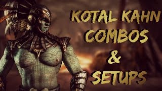 MKXKotal Kahn Combos amp Setups3998 [upl. by Anaerdna]