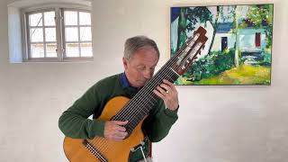 World’s most beautiful lute piece JSBach16851750Sarabande in cminorGöran Söllscher guitar [upl. by Solange]