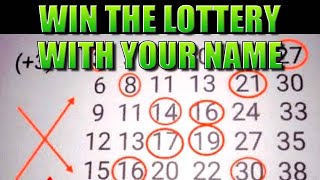 POWERFUL TECHNIQUE TO WIN LOTTO JACKPOTS WITH YOUR NAME  POWERBALL MEGAMILLIONS WINNER [upl. by Randolf]