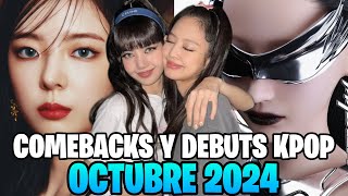 Comebacks Y Debuts KPOP Que Llegarán En Octubre 2024  KPOP LINEUP [upl. by Niasuh375]