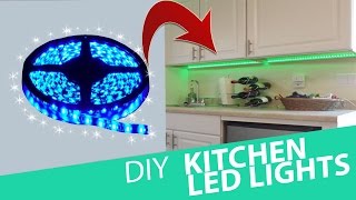 How To Install Kitchen LED Lights  HomeCraft [upl. by Moreville]