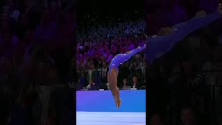 Simone Biles floor routine 2023 Gymnastics World Championship all around finals shorts 5 [upl. by Eedahs856]