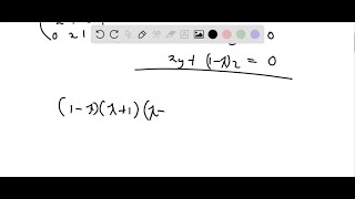 Find the eigenvalues and eigenvectors of the following matrices a  1 1 [upl. by Mcclees]