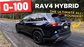 2023 Toyota RAV4 Hybrid review 0100 amp engine sound [upl. by Yecrad]