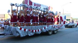 Benton Cheerleaders at Saline County Fair Parade [upl. by Uthrop]