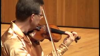 Biber Passacaglia  Jonathan Sturm violin [upl. by Doelling95]