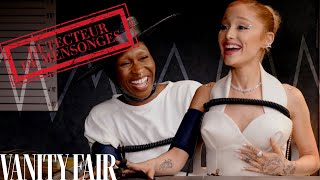 Ariana Grande et Cynthia Erivo Wicked passent au détecteur de mensonges  Vanity Fair [upl. by Stedmann385]