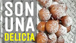 💯 La MEJOR receta de BUÑUELOS con BANANA Ariel [upl. by Nierman]