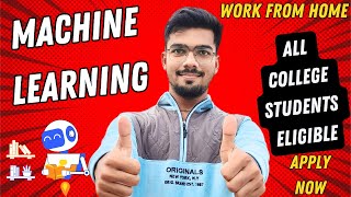 Machine Learning Internships  ML Engineer  Internships for College Students  Shubham Shah [upl. by Nennarb]