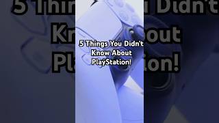 5 Things You Didnt Know About PlayStation shorts trending viralvideo tiktok playstation [upl. by Mars839]