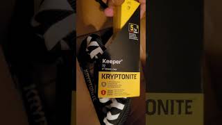 Kryptonite Bike Lock Chain Unboxing [upl. by Egni1]