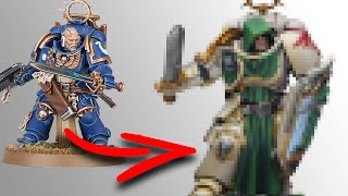 How To Kitbash THE LIONS GUARD  Converting Deathwing Bladeguard Veterans [upl. by Enoval]