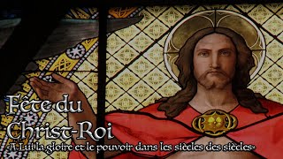 9H00  Fête de Jésus Christ Roi  abbé N Cadiet [upl. by Ialokin]