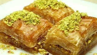 How to Make Baklava  Easy Turkish Recipes [upl. by Jeno]