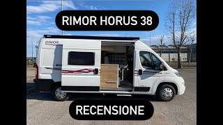 RECENSIONE DEL MIO VAN  RIMOR HORUS 38 [upl. by Hen578]