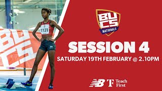 Session 4  Indoor Athletics  BUCS Nationals 2022 [upl. by Sama]