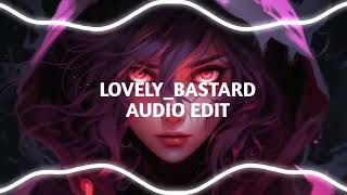 LOVELYBASTARDS Phonk Slowed x Reverb Audio Edit 2024 [upl. by Enneite]