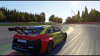 Audi RS3 LMS TCR  Spa TCR Virtual 229104  Assetto Corsa [upl. by Naor]