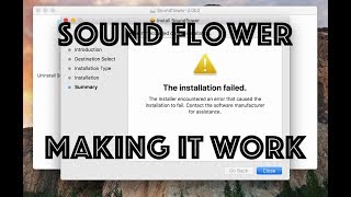 HOW to USE 🔈SoundFlower on macOS and make it work [upl. by Atikahs]