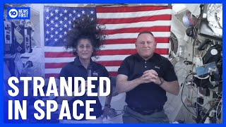 NASA Astronauts Stranded In Space On Boeing Starliner  10 News First [upl. by Lanaj239]