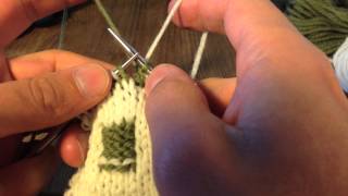 Reverse Stocking Stitch in DoubleKnitting  A Sockmatician Tutorial [upl. by Eelak]