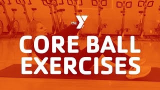 3 Mini Core Ball Exercises [upl. by Gayler]