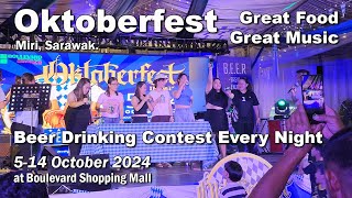 Oktoberfest 514 October 2024 at Boulevard Shopping Mall Miri Sarawak [upl. by Annayat185]