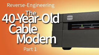 The 40YearOld Cable Modem part 1 [upl. by Analem]