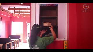 Dumbwaiter lift  Food Laundry Groceries elevator in Nepal [upl. by Boyes375]