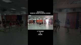 Rehearsal  Aladdin musical  Babkak Omar Kassim  Y Thanh and Sasa Ballet [upl. by Nayrbo]