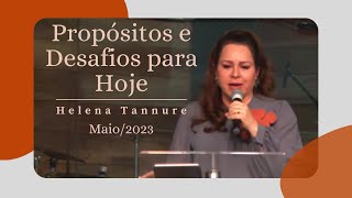 Helena Tannure  Propósitos e Desafios para Hoje [upl. by Derr]