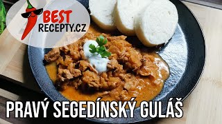 SEGEDÍNSKÝ GULÁŠ🌶JAK PŘIPRAVIT NEJLEPŠÍ SEGEDÍNSKÝ GULÁŠ SE SMETANOU🔝 [upl. by Froh]