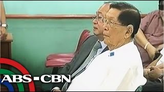 Enrile plea for dismissal of plunder case rejected [upl. by Nahshon]