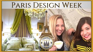 PARIS DESIGN WEEK with TIMOTHY CORRIGAN’S Opulent Apartment amp THE ANTIQUES DIVA  A Chateau Dream [upl. by Neras]