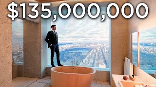 INSIDE a 135000000 NYC Penthouse Apartment  NYC APARTMENT TOUR [upl. by Atina498]