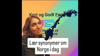 Video 194 Synonymer tema Norge i Dag [upl. by Corsetti]